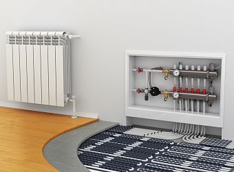 Монтаж отопления